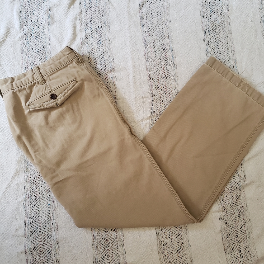 Eddie Bauer Light Brown Khaki Pants 36/32